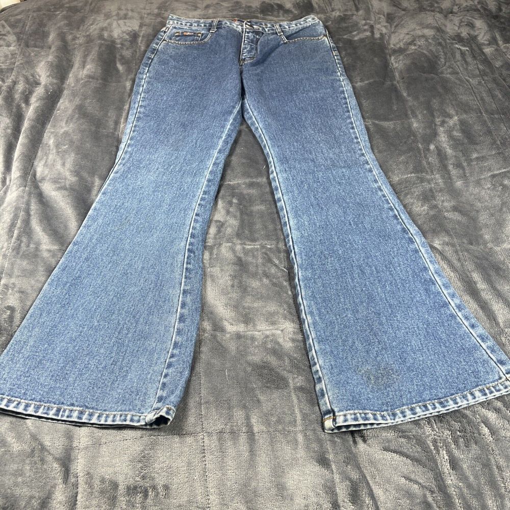 Vintage 90's Y2K‎ U Jeans Brand Flare Jeans Women's Size 7/8 Medium Wash